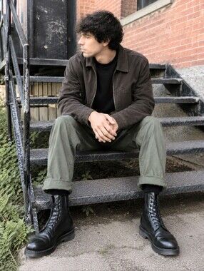 Canadian Military Combat Boots Made in Canada Leather Army GP Tactical Bushcraft